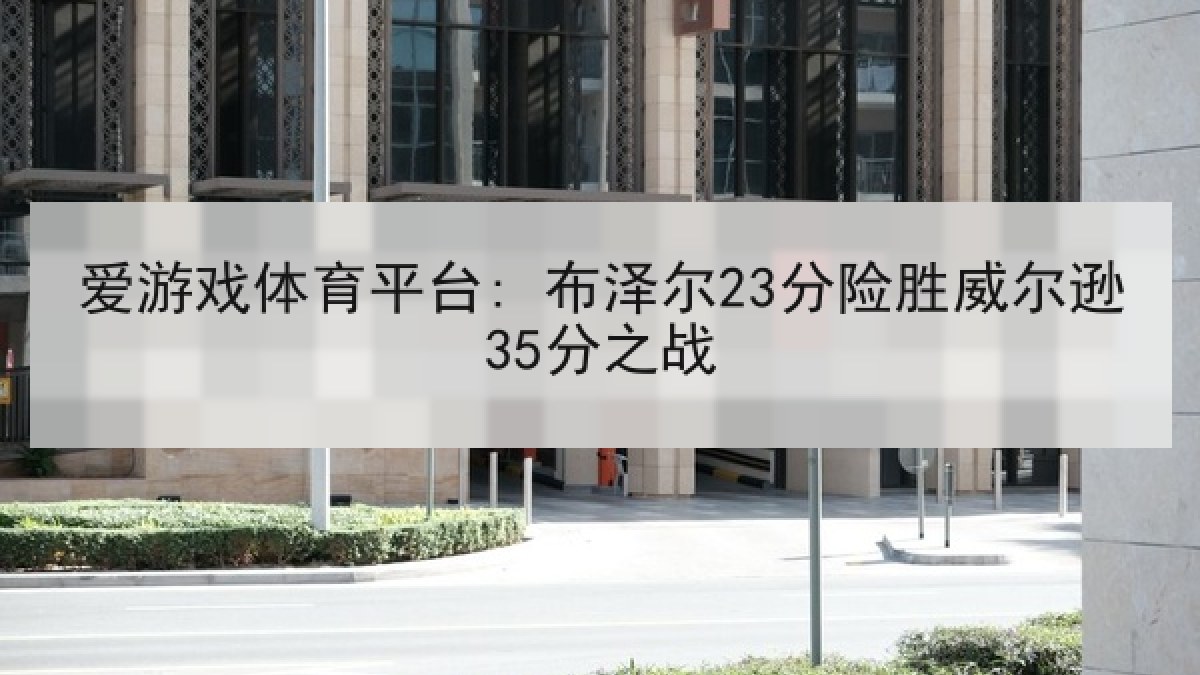 爱游戏体育平台: 布泽尔23分险胜威尔逊35分之战
